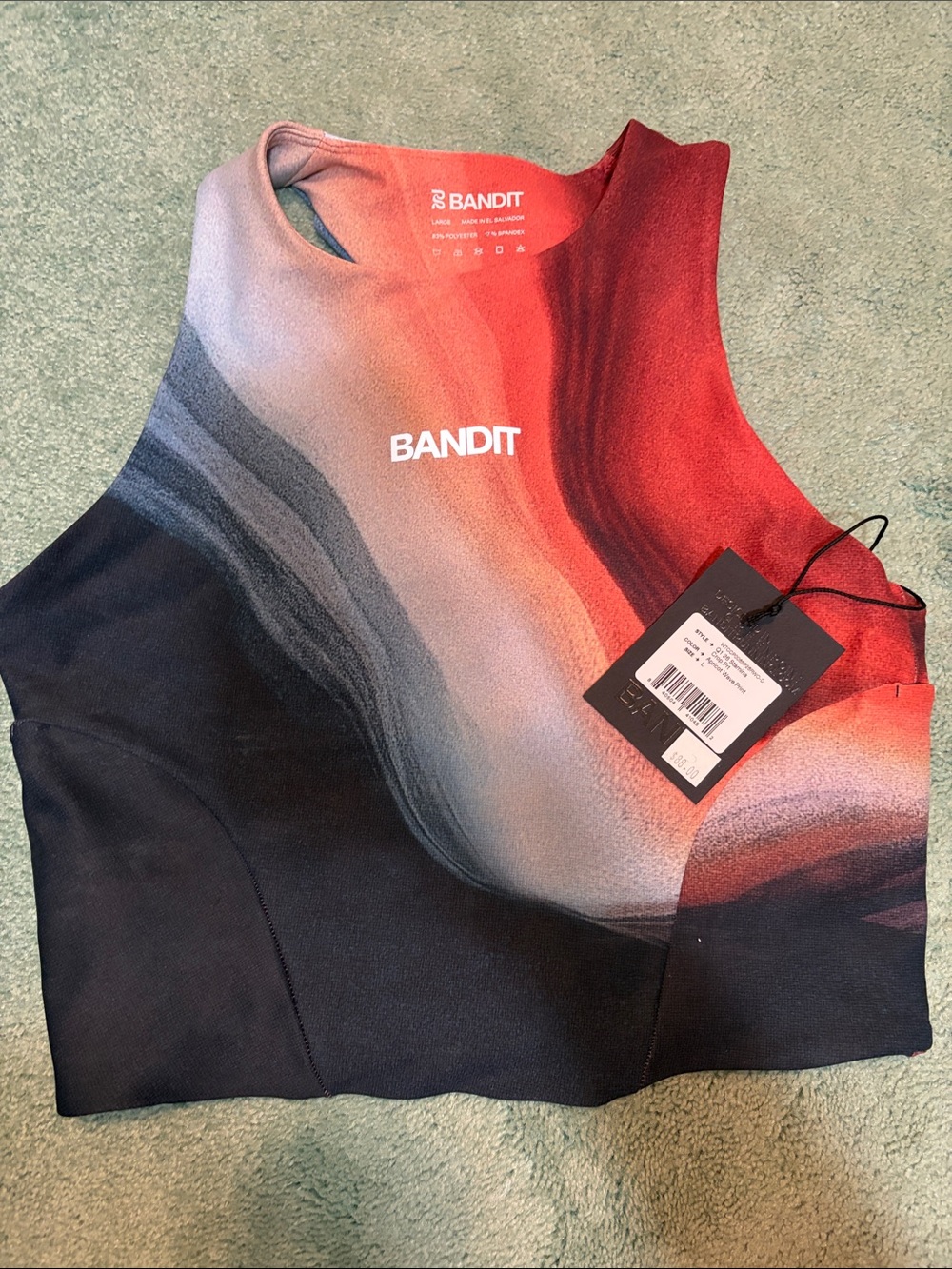 BANDIT women’s running crop